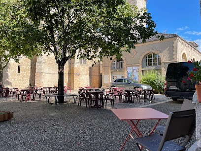 Cafe du commerce, Café à Lauzerte