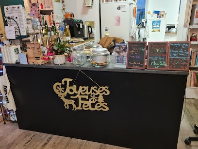 Café Librairie Sur la route, Café à Huelgoat